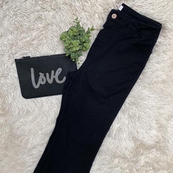Zenana Flare Stretch Jeans 💗 Black - Picture 2 of 12